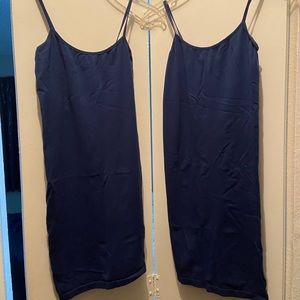 *SOLD* Navy Blue Tank Dress, bundle of 2